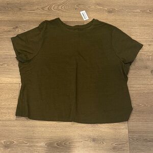Old Navy Dark Green Short Sleeve Tee